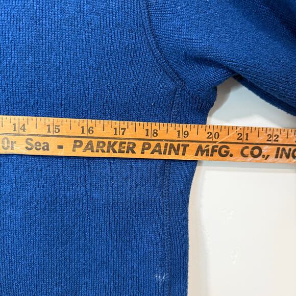 Patagonia Men's Better Sweater Jacket Hoody Fleece Full Zip Blue Small - Picture 5 of 8